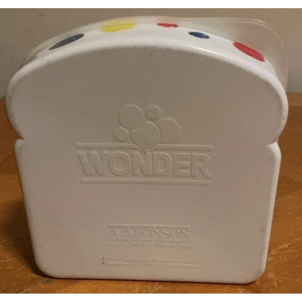 Wonder Bread Sandwich Container Box Holder Case 2010 Hostess Brands‎ Lunch Box